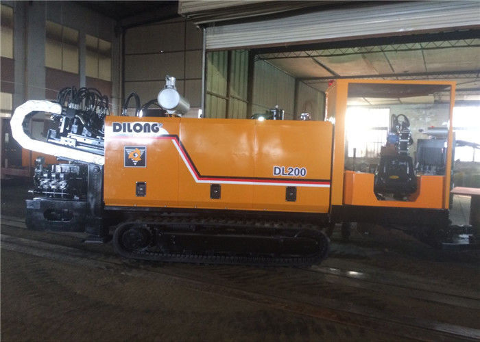 Underground Pipe Laying Directional Boring Equipment HDD Machine DL200A